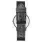 Gray Plastic Dress Watch