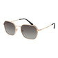 Rose Gold Metal Sunglasses