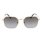 Rose Gold Metal Sunglasses