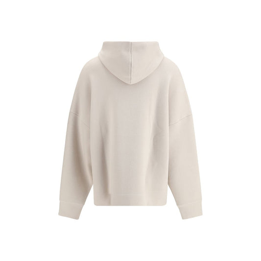 White Cashmere Hoodie