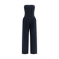 Blue Cotton Jumpsuit