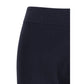 Blue Cotton Bermuda Shorts