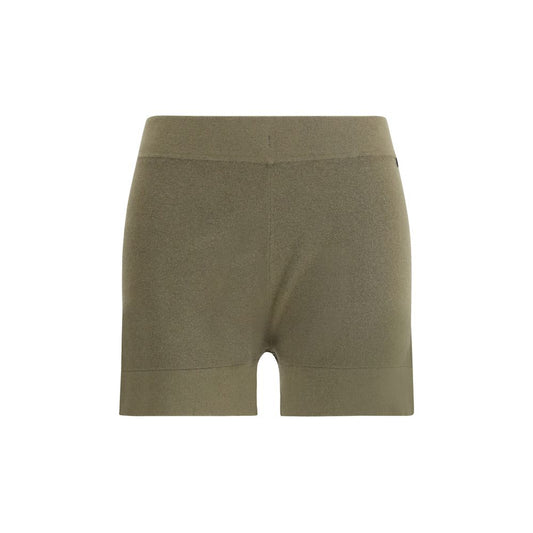 Bicolor Cotton Shorts