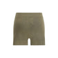 Bicolor Cotton Bermuda Shorts