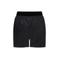 Black Silk Bermuda Shorts