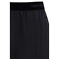 Black Silk Casual Pants