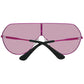 Pink Metal Sunglasses