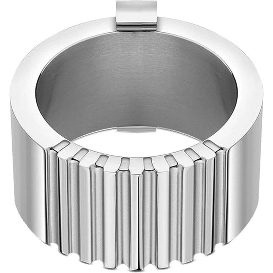 Gray Stainless Steel Bracelet