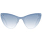 Blue Metal Sunglasses