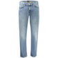 Blue Cotton Men's Regular-Fit Jeans