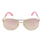 Rose Gold Metal Sunglasses
