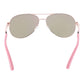 Rose Gold Metal Sunglasses