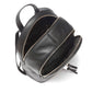 Black Leather Backpack