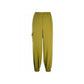Bicolor Elastane Casual Pants