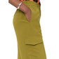 Bicolor Elastane Casual Pants