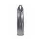 Silver Elastane Cocktail Dress