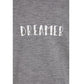 Gray Elastane T-Shirt