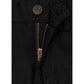 Black Cotton Skinny Jeans