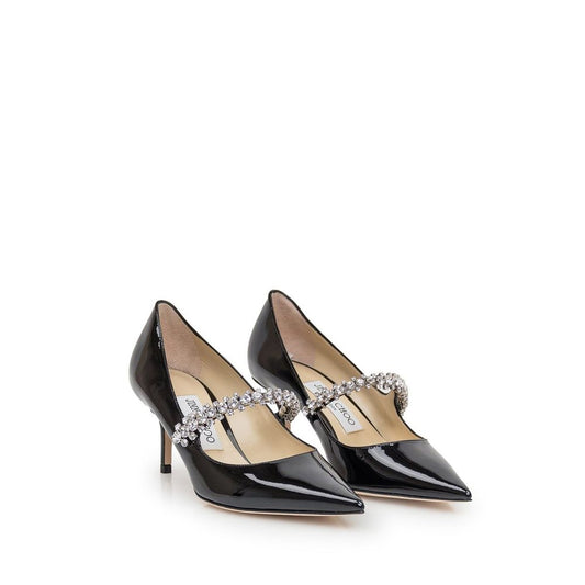 Black Calfskin Pumps