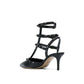 Black Calfskin High Heel Pumps