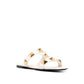 White Calfskin Sandals