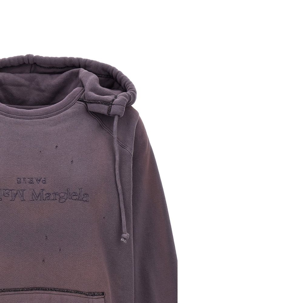 Purple Cotton Sweatshirt