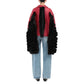 Multicolor Leather Coat
