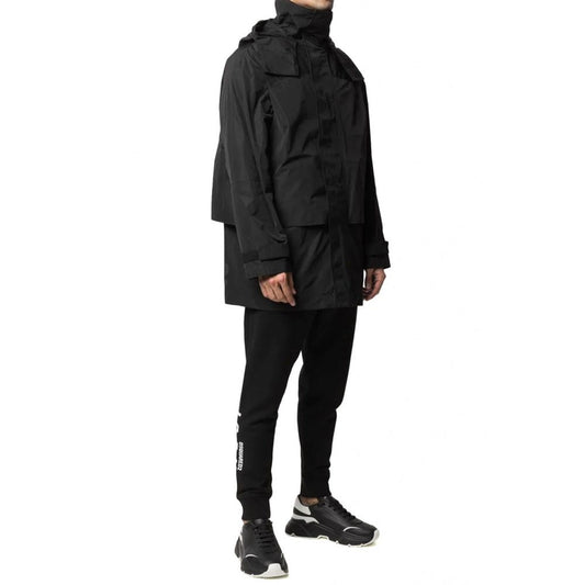 Black Nylon Shell Jacket