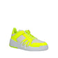 White Calfskin Low Top Sneakers