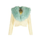 White Wool Cardigan