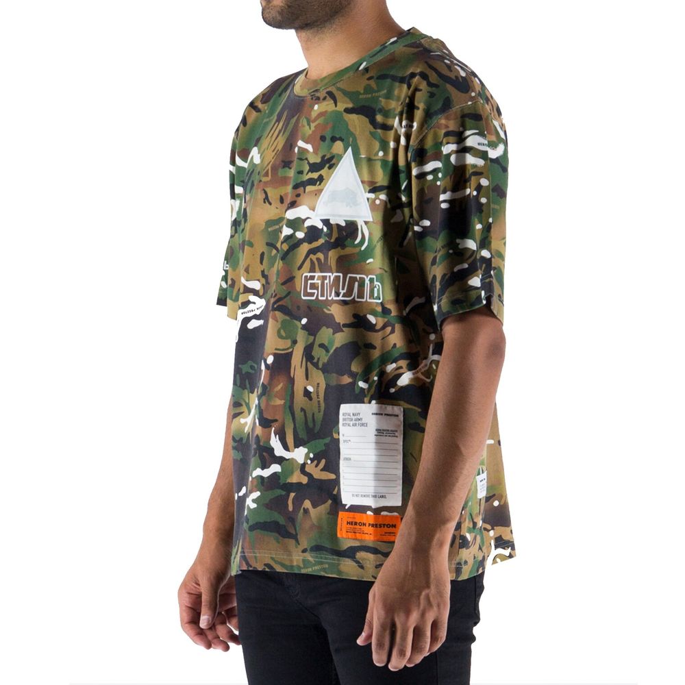 Bicolor Cotton T-Shirt