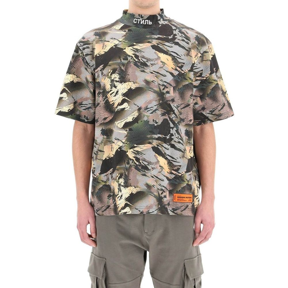 Bicolor Cotton T-Shirt