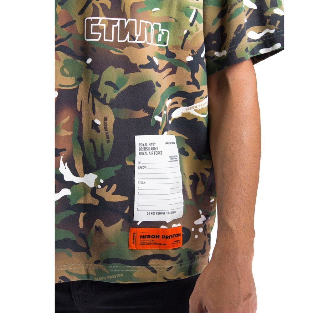 Bicolor Cotton T-Shirt