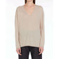 Beige Cashmere Sweater