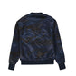 Blue Polyester Bomber