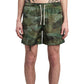 Bicolor Polyester Swim Shorts