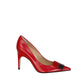 Multicolor Calfskin High Heel Pumps