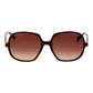 Brown Plastic Sunglasses