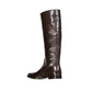 Brown Calfskin Boots