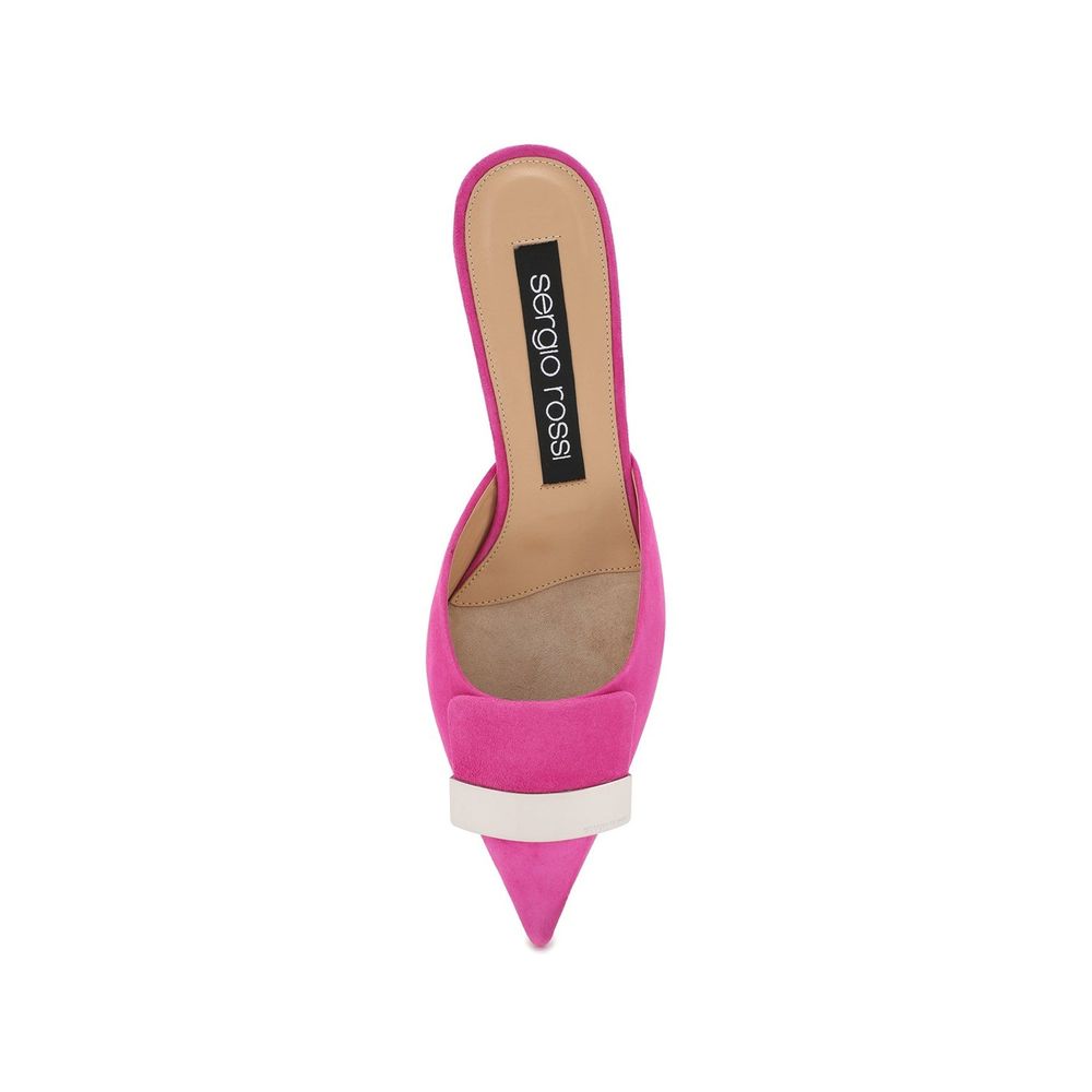 Multicolor Calfskin Mules