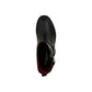 Black Polyester Ankle Boots