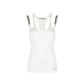 White Cotton Tank Tops