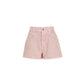 Multicolor Denim Shorts