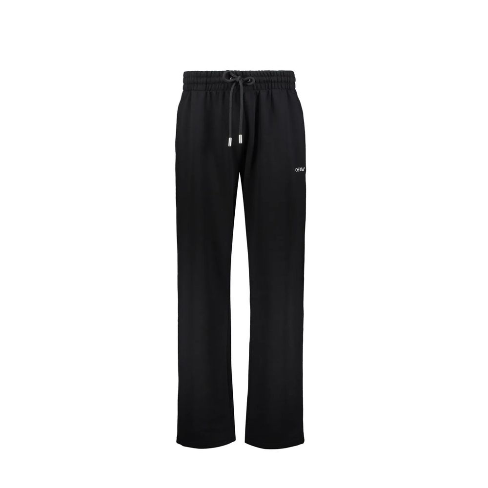 Black Cotton Joggers (Workout Pants)
