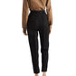 Black Virgin Wool Casual Pants