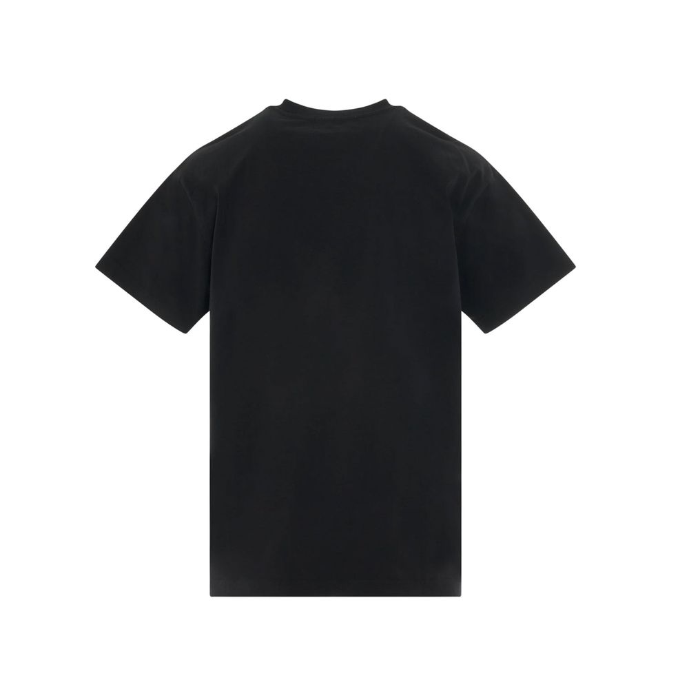 Black Cotton T-Shirt