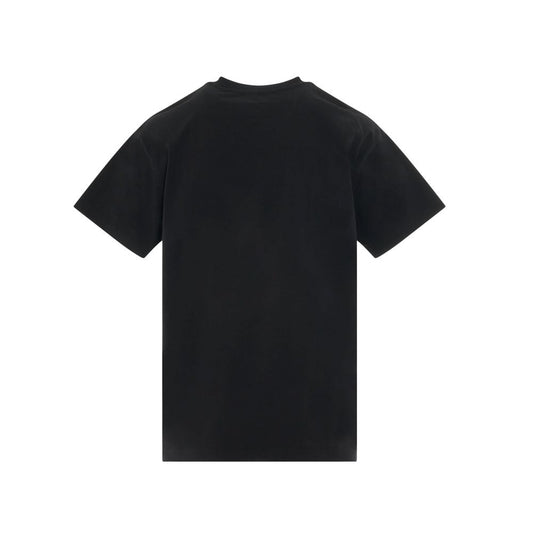 Black Cotton T-Shirt