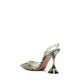 Bicolor Pvc High Heel Pumps