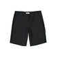 Black Virgin Wool Bermuda Shorts