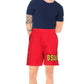 Multicolor Cotton Shorts